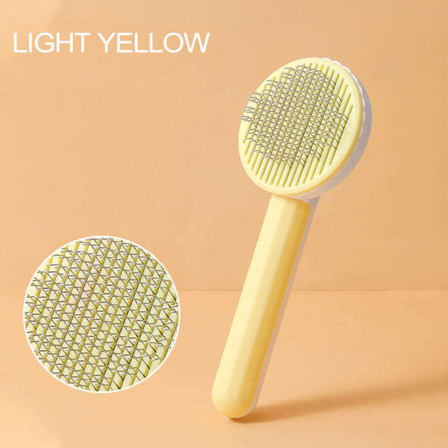 One-click hair removal Pet Brush