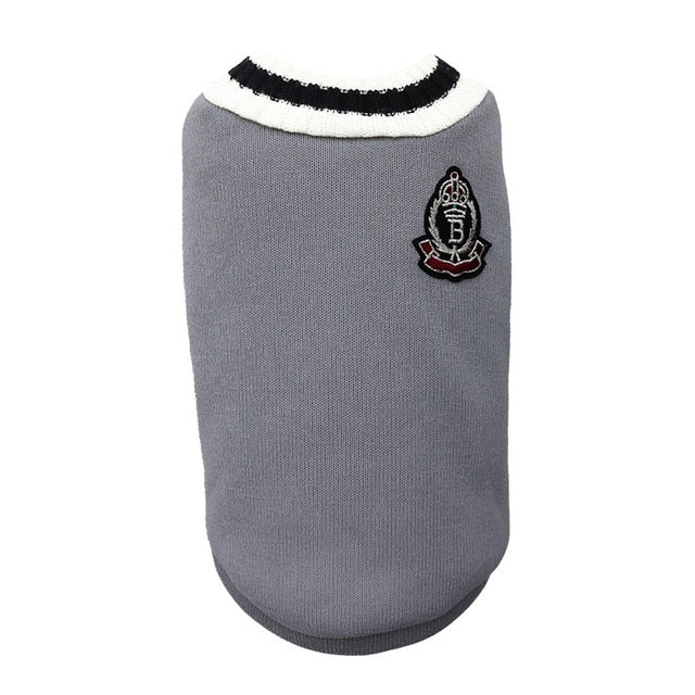 College Style Warm & Cozy Dog Clothes