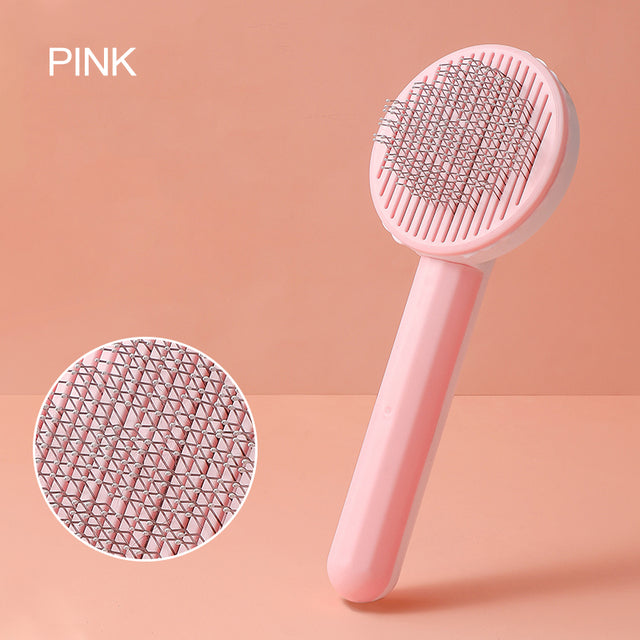 One-click hair removal Pet Brush