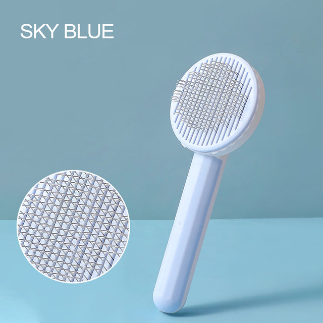 One-click hair removal Pet Brush