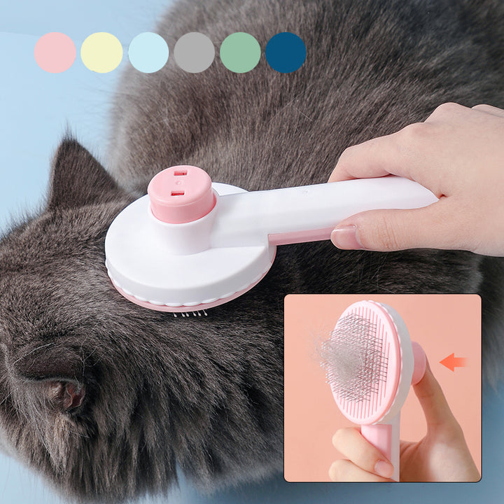 One-click hair removal Pet Brush