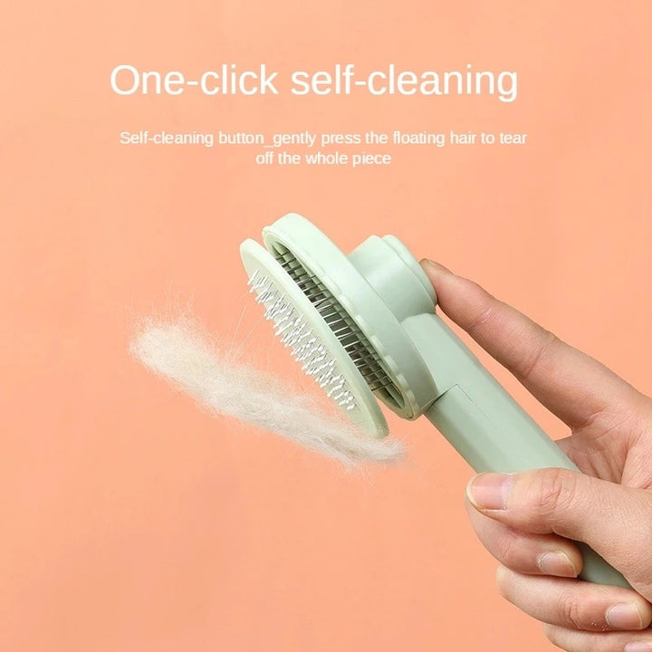 One-click hair removal Pet Brush