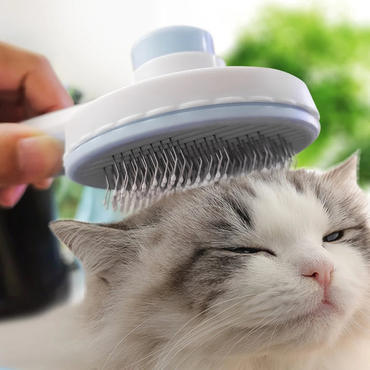 One-click hair removal Pet Brush